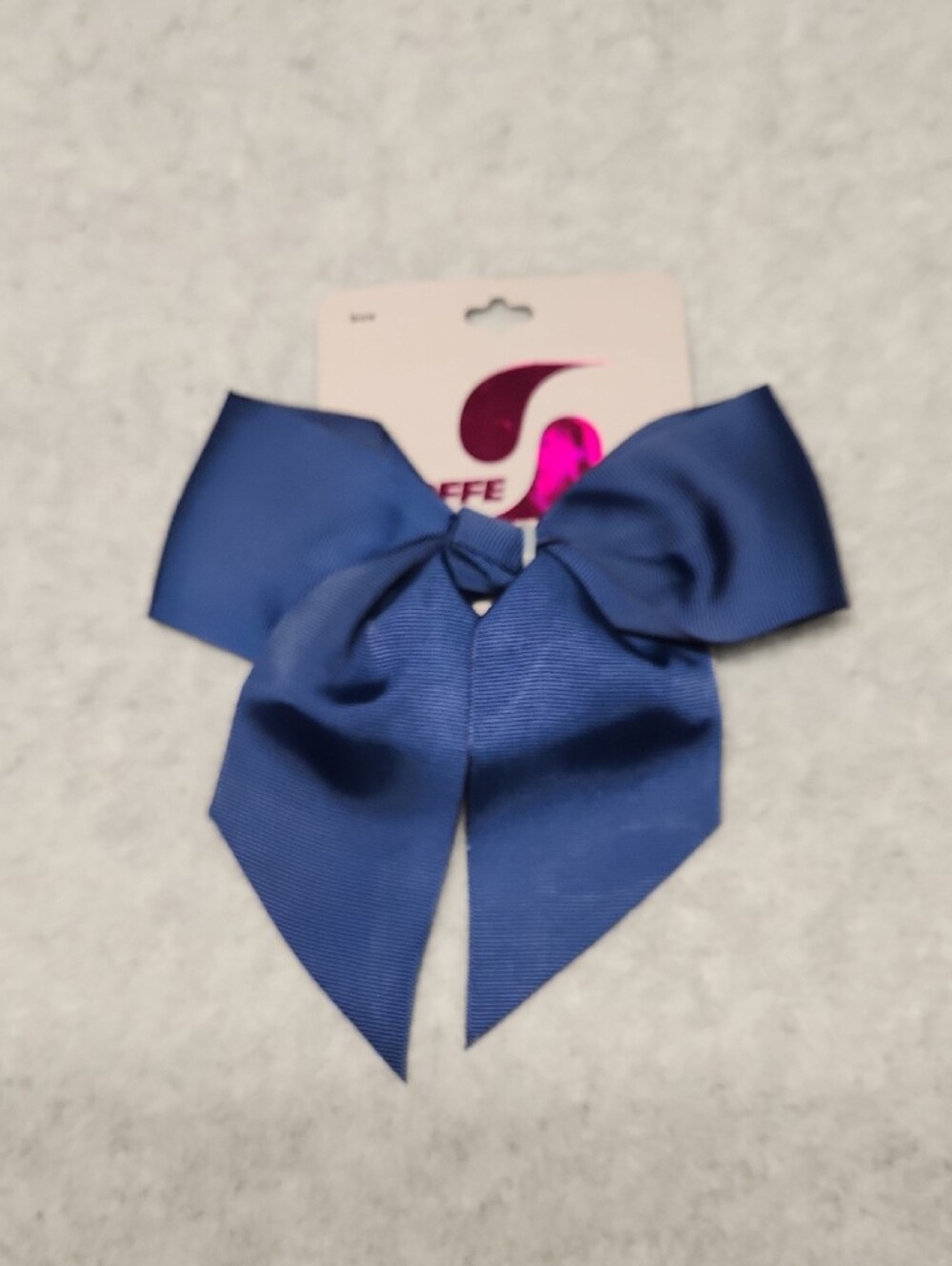 3 Pack-Soffe Navy Blue Hair Bows